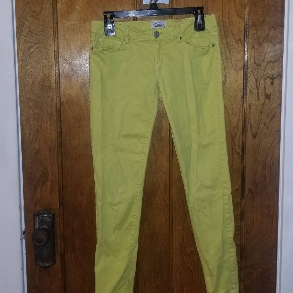 Aeropostale Yellow Jeggings